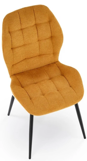 Стілець для кухні та вітальні Halmar K548 Гірчичний (5905248132665) - зображення 9