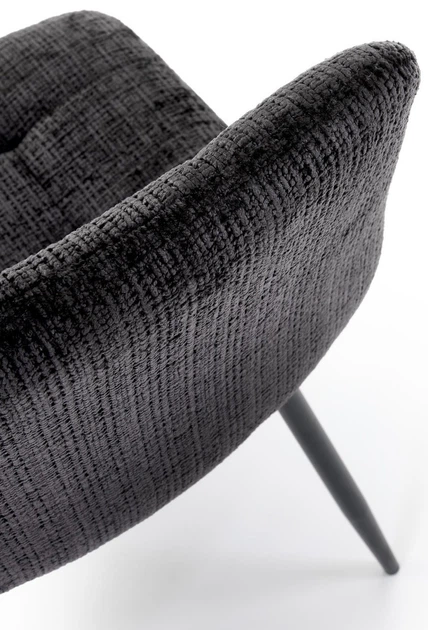 Стілець для кухні та вітальні Halmar K547 Чорний (5905248132634) - зображення 10