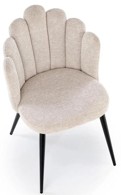 Стілець для кухні та вітальні Halmar K552 Бежевий (5905248132771) - зображення 9