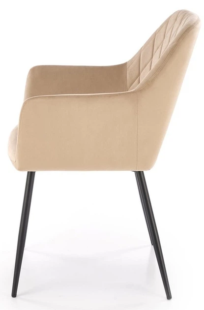 Krzesło do kuchni i salonu Halmar K558 Beżowe (5905248132863) - obraz 6