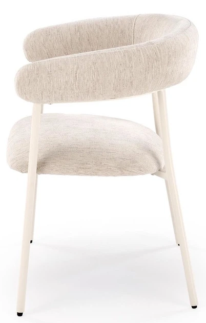 Krzesło do kuchni i salonu Halmar K557 Jasnobeżowe (5905248132856) - obraz 7