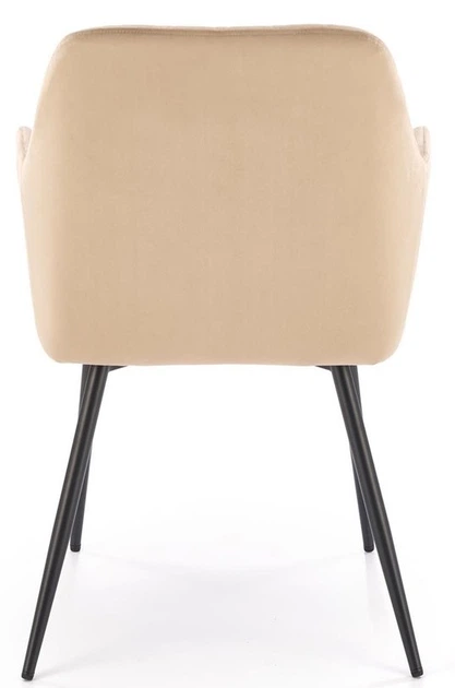 Krzesło do kuchni i salonu Halmar K558 Beżowe (5905248132863) - obraz 8