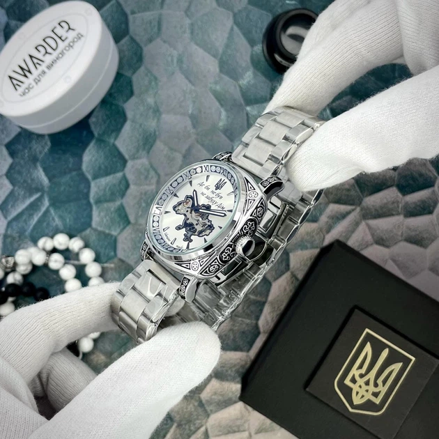 Годинник наручний Awarder 021-3D Де би не був Silver-White Steel - Фото 4 Годинник наручний Awarder 021-3D Де би не був Silver-White Steel - изображение 4