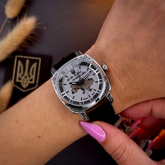 Годинник наручний Awarder 021 Де би не була Silver-Silver-Black - Фото 12 Годинник наручний Awarder 021 Де би не була Silver-Silver-Black - изображение 12