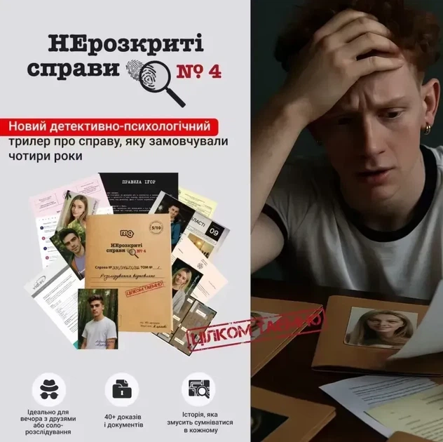 Настільна гра Нерозкриті справи #4 - изображение 2