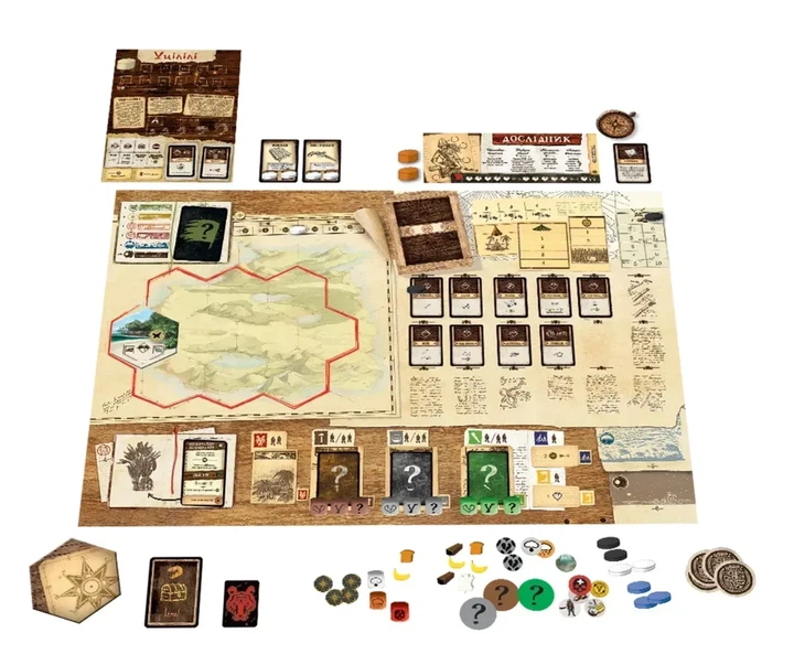 Настільна гра Робінзон Крузо. Пригоди на проклятому острові (Robinson Crusoe: Adventures on the Cursed Island) - зображення 2