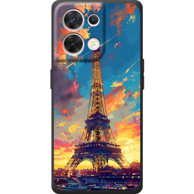 Силиконовый Чехол с Картинкой для OPPO Reno 8 5G Принт (Париж, Эйфелева Башня) (70719-ysm038) - Фото 1 Силиконовый Чехол с Картинкой для OPPO Reno 8 5G Принт (Париж, Эйфелева Башня) (70719-ysm038) - изображение 1