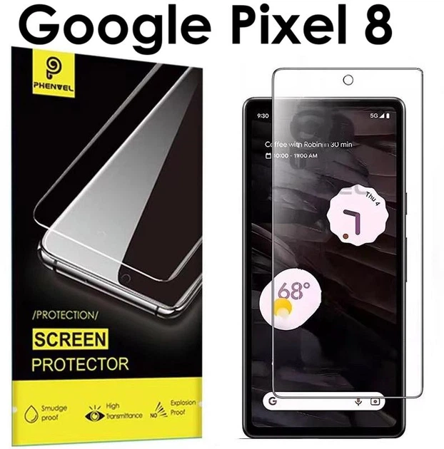 Захисне скло PHENVEL 2.5D Case-Friendly для Google Pixel 8 (Прозоре) - Фото 1 Захисне скло PHENVEL 2.5D Case-Friendly для Google Pixel 8 (Прозоре) - зображення 1