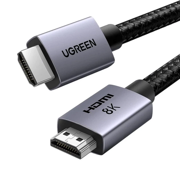 Кабель Ugreen HDMI to HDMI 8K 60Hz 48Gbps 10m Black (6941876229147) - изображение 2