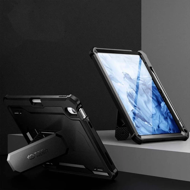Чехол Tech-Protect Kevlar Pro для iPad 11 2025 11th Gen | 10.9 2022 10th Gen Black (9490713934661) - изображение 5