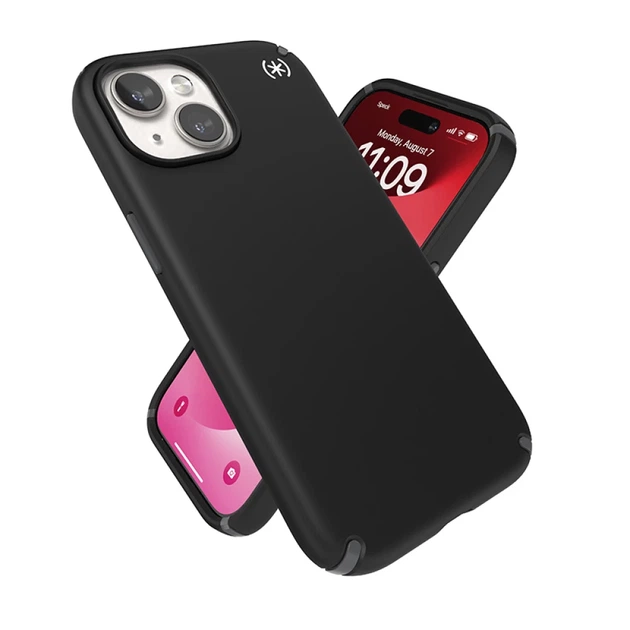 Чехол Speck Presidio2 Pro для iPhone 15 | 14 | 13 Black/Slate Grey with MagSafe (150558-3205) - изображение 7