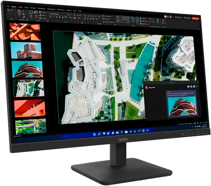 Монітор Lenovo S27-4e (64BEKAT1UA) - Фото 2 Монітор Lenovo S27-4e (64BEKAT1UA) - зображення 2