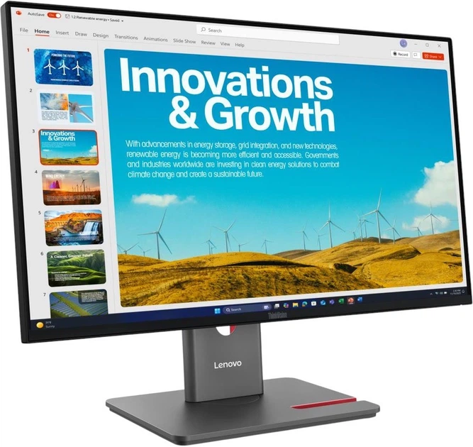 Монитор Lenovo P24QD-40 (64B1GAT1UA) - изображение 2