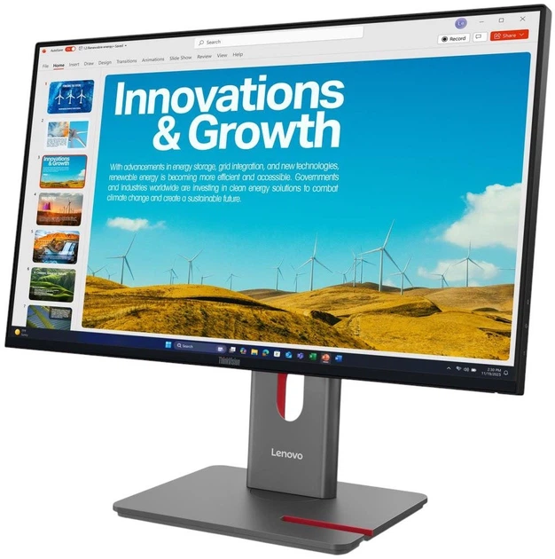 Монитор Lenovo P24QD-40 (64B1GAT1UA) - изображение 3