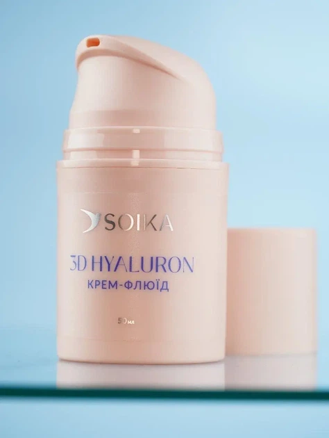 Крем-флюїд для обличчя Soika 3D HYALURON 50 мл - зображення 2