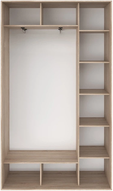 Шкаф-купе Феникс 140x45x240 см 2 дзеркала Венге магия (FM170604) - Фото 1 Шкаф-купе Феникс 140x45x240 см 2 дзеркала Венге магия (FM170604) - изображение 1