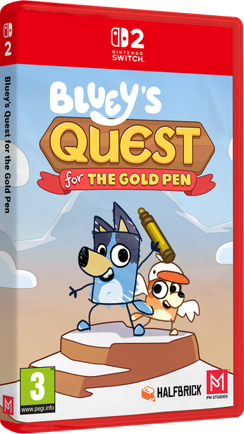 Гра Nintendo Switch 2 Bluey's Quests for the Gold Pen (Картридж) (5056635621870) - зображення 2