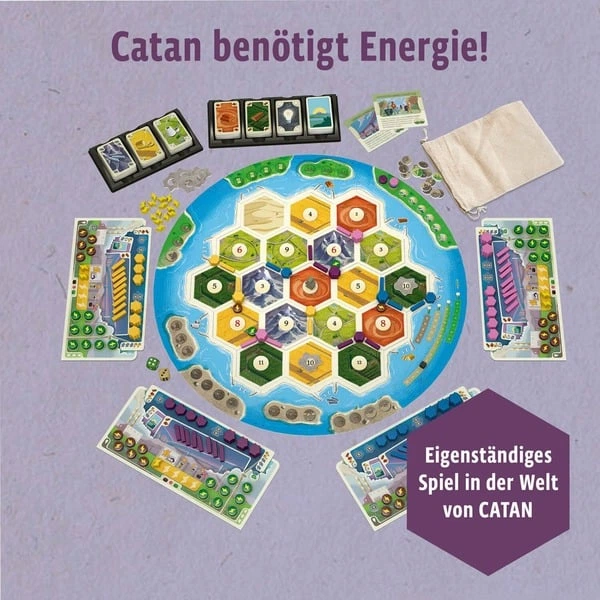 Настільна гра Kosmos Catan Energien 684365 (4002051684365) - зображення 3
