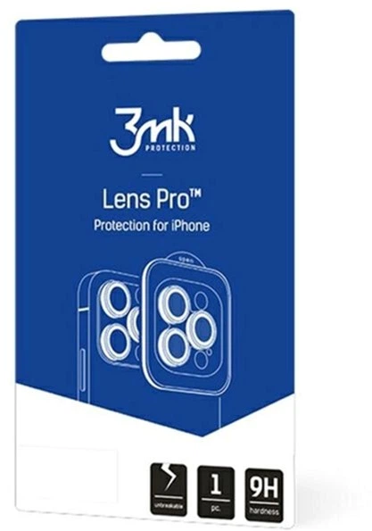 Захисне скло 3MK Lens Protection Pro для об'єктива фотокамери Samsung Galaxy Fold 4 з кріпильною рамкою (5903108516266) - зображення 1