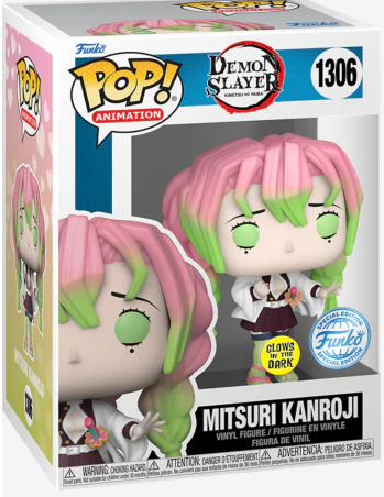 Фигурка Мицури Канроджи — Funko Pop! ANIMATION: DEMON SLAYER — MITSURI KANROJI (EXCLUSIVE) #1306 - Фото 1 Фигурка Мицури Канроджи — Funko Pop! ANIMATION: DEMON SLAYER — MITSURI KANROJI (EXCLUSIVE) #1306 - изображение 1