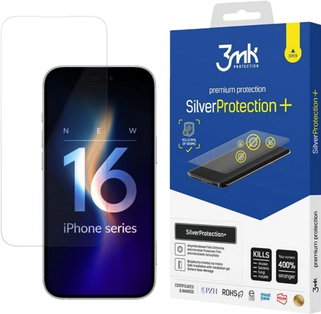Folia ochronna 3MK SilverProtection+ do Apple iPhone 16 Pro Max (5903108589239) - obraz 2