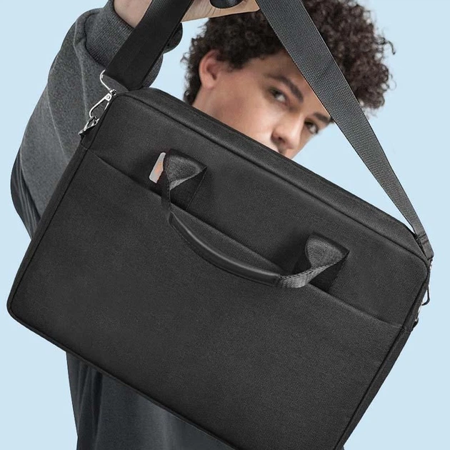 WiWU Minimalist Pro II Laptop Bag 15.6" — Black (788515) - зображення 7