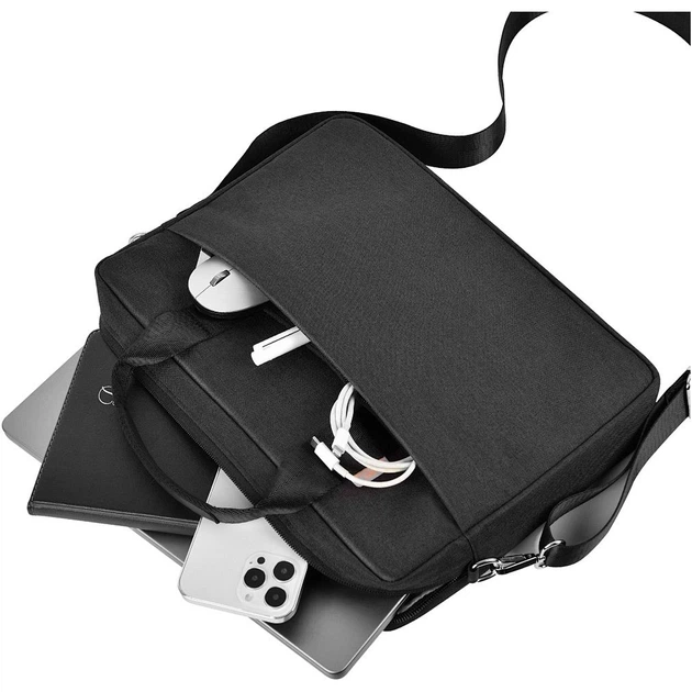 WiWU Minimalist Pro II Laptop Bag 14'' сумка для ноутбука Black (786530) - изображение 3
