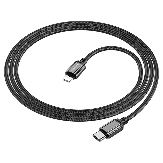 Кабель USB-C to USB-C 1 м 60W Borofone BX87 — Black (756142) - Фото 2 Кабель USB-C to USB-C 1 м 60W Borofone BX87 — Black (756142) - зображення 2