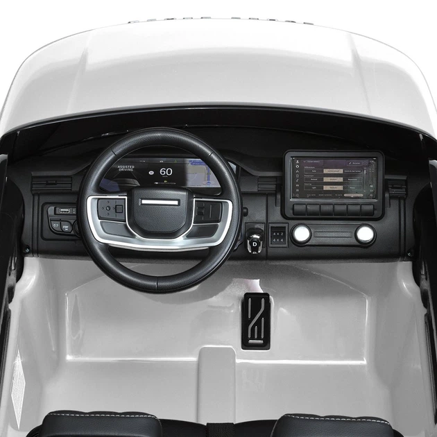 Детский электромобиль джип Range Rover Bambi M 5055EBLR(4WD) (Белый) - изображение 7