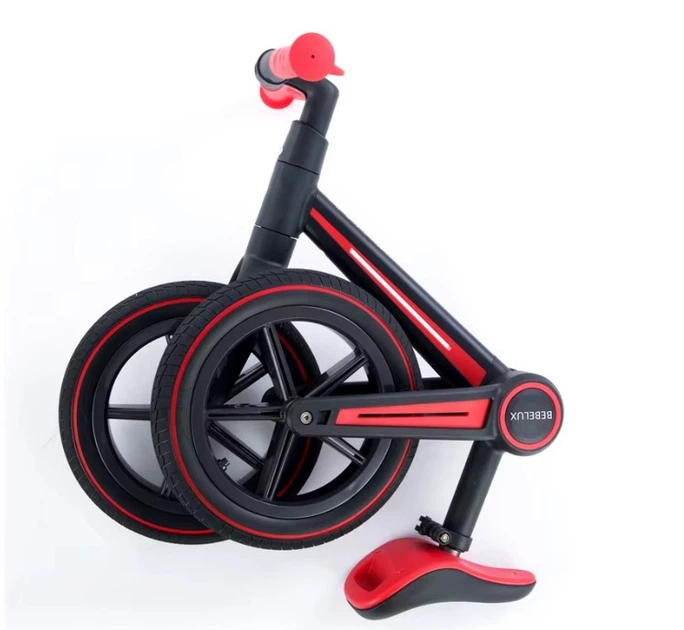 Дитячий біговел Bebehoo Foldable Kids Scooter Standard PH-9 Red - Фото 2 Дитячий біговел Bebehoo Foldable Kids Scooter Standard PH-9 Red - зображення 2