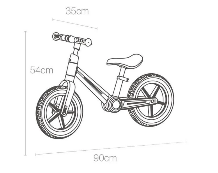 Дитячий біговел Bebehoo Foldable Kids Scooter Standard PH-9 Red - Фото 4 Дитячий біговел Bebehoo Foldable Kids Scooter Standard PH-9 Red - зображення 4
