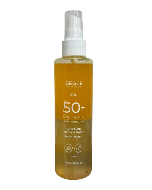 Двухфазный солнцезащитный спрей для волос и тела SEGLE SPF50+ 200мл - Фото 1 Двухфазный солнцезащитный спрей для волос и тела SEGLE SPF50+ 200мл - изображение 1