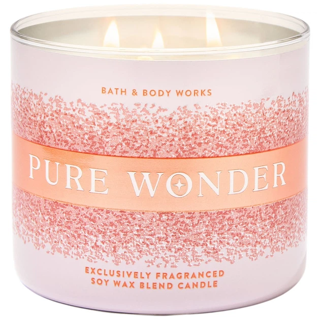 Свеча Bath & Body Works Pure Wonder Scented Candle 3-Wick 411 г - Фото 1 Свеча Bath & Body Works Pure Wonder Scented Candle 3-Wick 411 г - изображение 1
