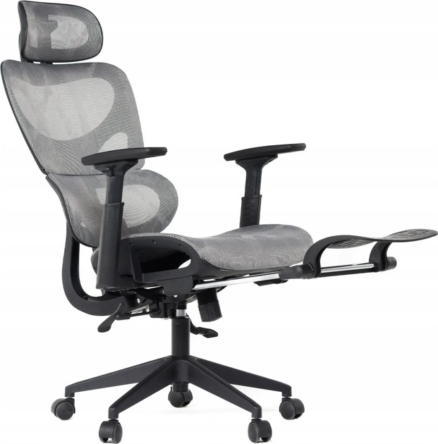 Офісне крісло Meven Grand Сіре (5902490784680) - зображення 4