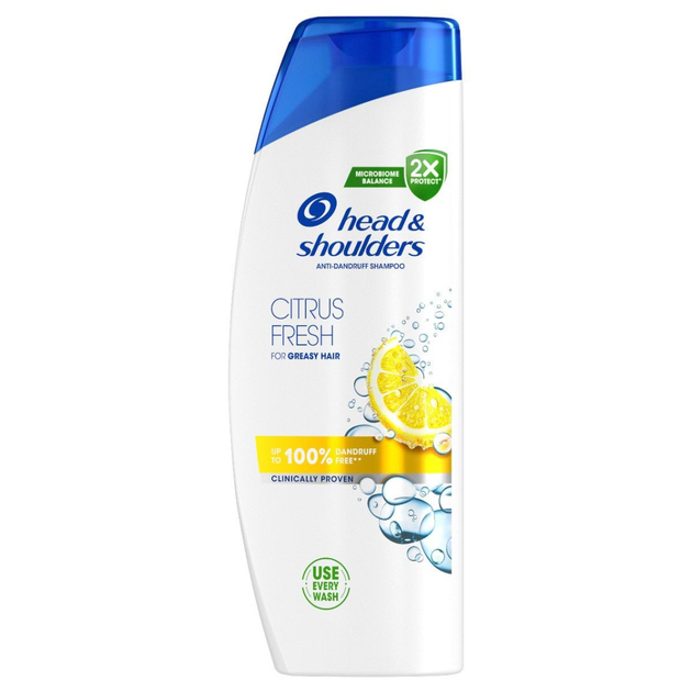 Шампунь проти лупи Head & Shoulders Цитрусова свіжість, 400 мл - Фото 1 Шампунь проти лупи Head & Shoulders Цитрусова свіжість, 400 мл - зображення 1