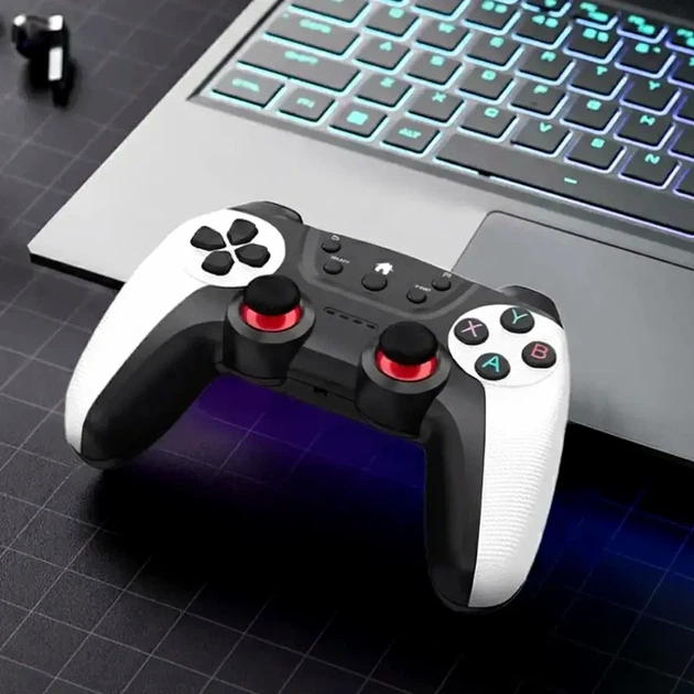 Бездротові джойстики 2 шт XO GP4 білий для ПК PS3 радіус дії 8 метрів джерело живлення AAA - зображення 6