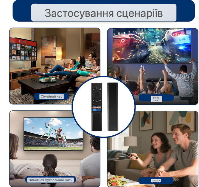 Универсальный пульт для телевизора Samsung Smart TV QLED OLED 4K 8K, пульт дистанционного управления Samsung TV с Netflix - изображение 7