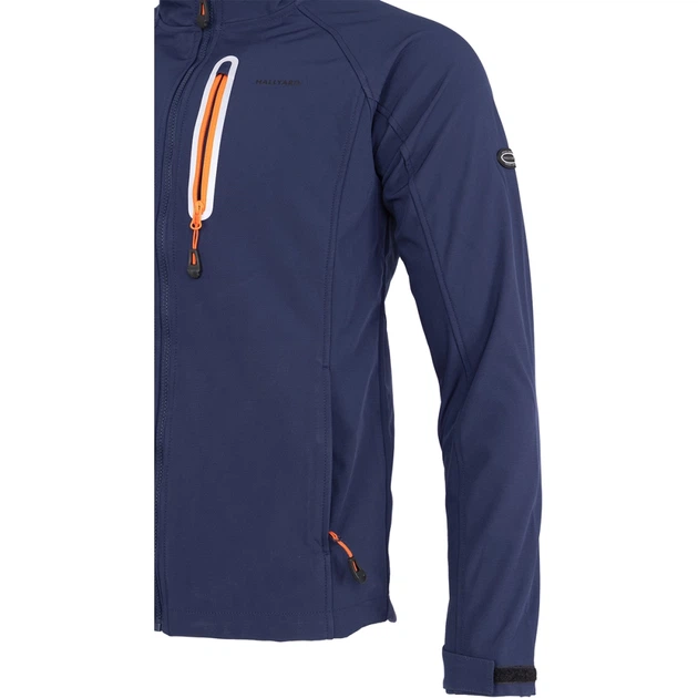 Куртка Hallyard Sixten 003 SoftShell 4XL Темно-синий - Фото 5 Куртка Hallyard Sixten 003 SoftShell 4XL Темно-синий - изображение 5