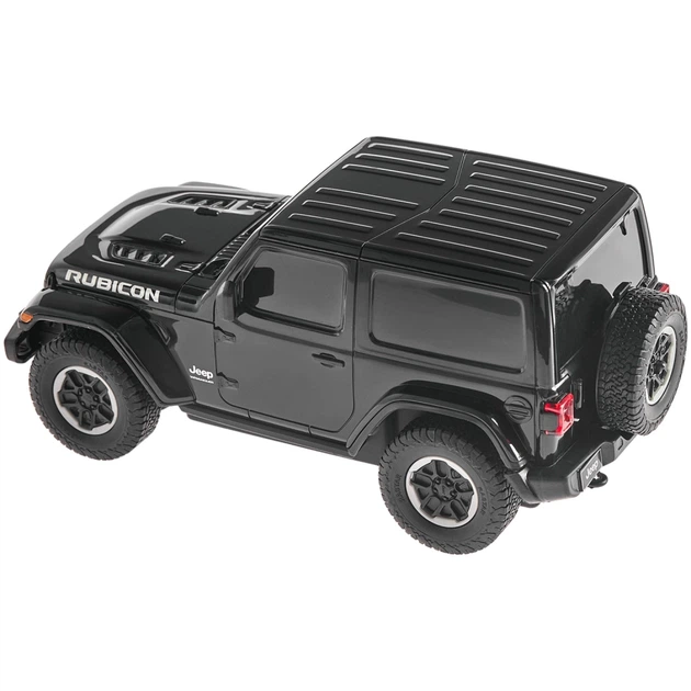 Машинка Rastar JEEP Wrangler JL 1:24 Чорний - зображення 4