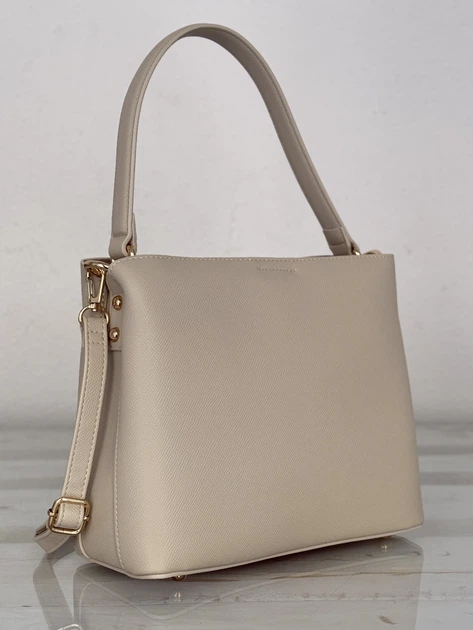 Жіноча сумка з екошкіри David Jones CM6829-3 - молочний - Фото 4 Жіноча сумка з екошкіри David Jones CM6829-3 - молочний - изображение 4
