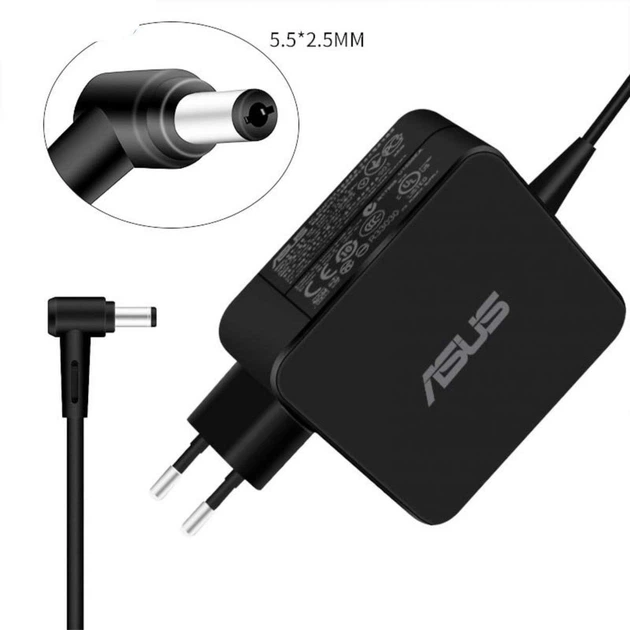 Мережевий блок живлення для ноутбука Asus 19V 2.37A 45W 5.5*2.5 mm - Фото 3 Мережевий блок живлення для ноутбука Asus 19V 2.37A 45W 5.5*2.5 mm - зображення 3