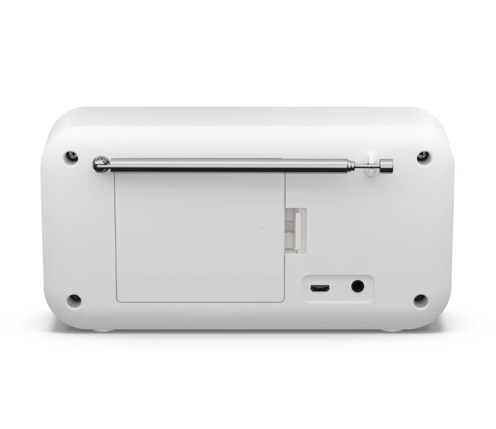 Радиоприемник портативный Sharp DRP420WH DAB+, FM, Bluetooth, батарейки, сеть - изображение 5