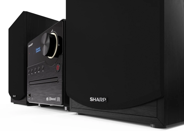 Музичний центр - Hi-Fi мікросистема Sharp XLB517D 45W, FM DAB+, CD, Bluetooth Black - зображення 5