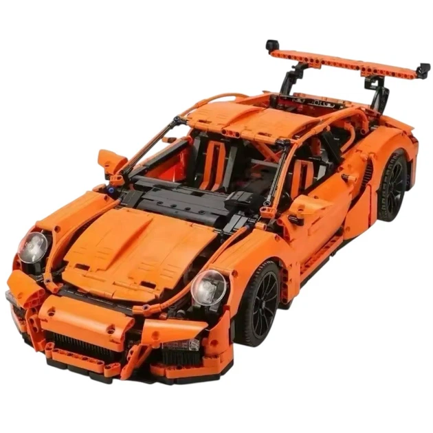Конструктор Technic Porsche 911 GT3 RS Порше 911 оранжевый спорткар машина автомобиль Порш - изображение 2