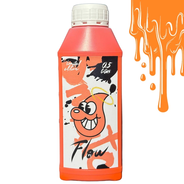 Заправка для сквизеров Flow Orange (Оранжевый) 500 мл - Фото 1 Заправка для сквизеров Flow Orange (Оранжевый) 500 мл - изображение 1
