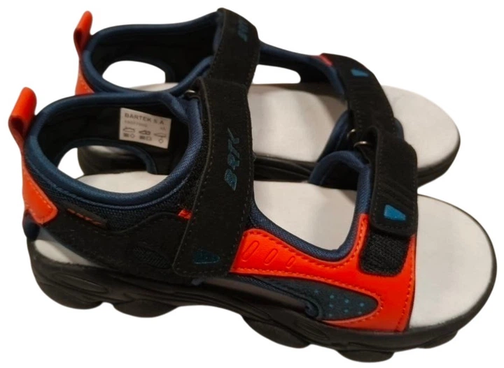 Підліткові спортивні сандалії для хлопчика Bartek 19077002 35 Темно-сині (5903607794790) (955555904515085) - Уцінка - зображення 8