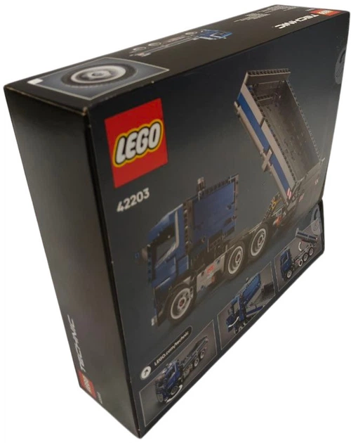 Zestaw klocków LEGO Technic Wywrotka z przechylaną skrzynią 462 elementy (42203) (955555916533803) - Outlet - obraz 5