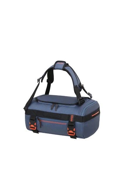 Дорожня Сумка-Рюкзак American Tourister URBAN TRACK NAVY/ORANGE 40х30х20 MD1*31216 - зображення 3