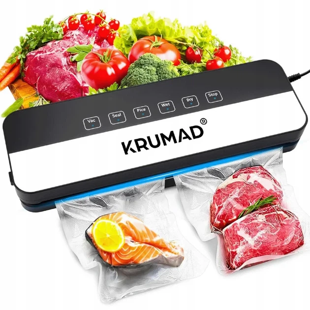 Вакуумний запаковувач для харчових продуктів KRUMAD + плівка KMD170 - изображение 2