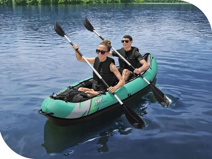 Надувний каяк на 2 особи Ventura Bestway 65052 Pump Paddle Bag МОДЕЛЬ 2025 - Фото 9 Надувний каяк на 2 особи Ventura Bestway 65052 Pump Paddle Bag МОДЕЛЬ 2025 - изображение 9